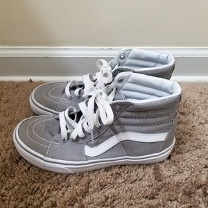 Gray High Top Vans